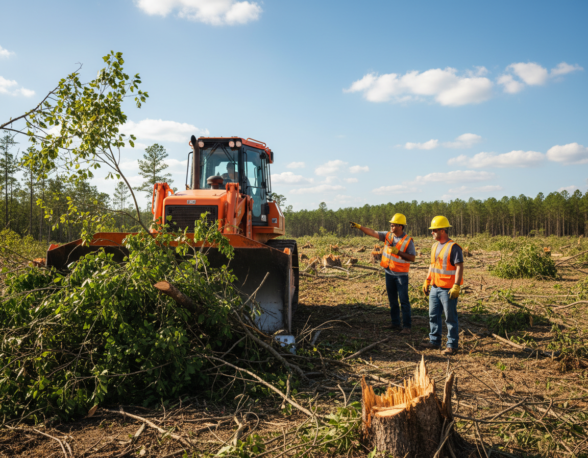 Land Clearing In Lipan TX